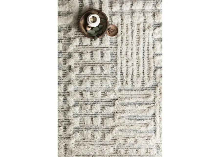 Khalid KF01 Ivory/Sky 8'6" x 11'6" Rug