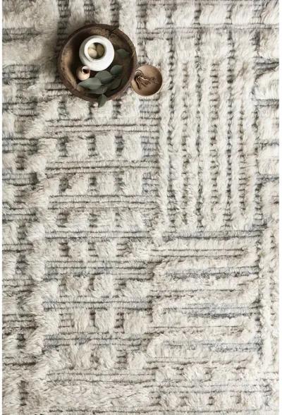 Khalid KF01 Ivory/Sky 8'6" x 11'6" Rug