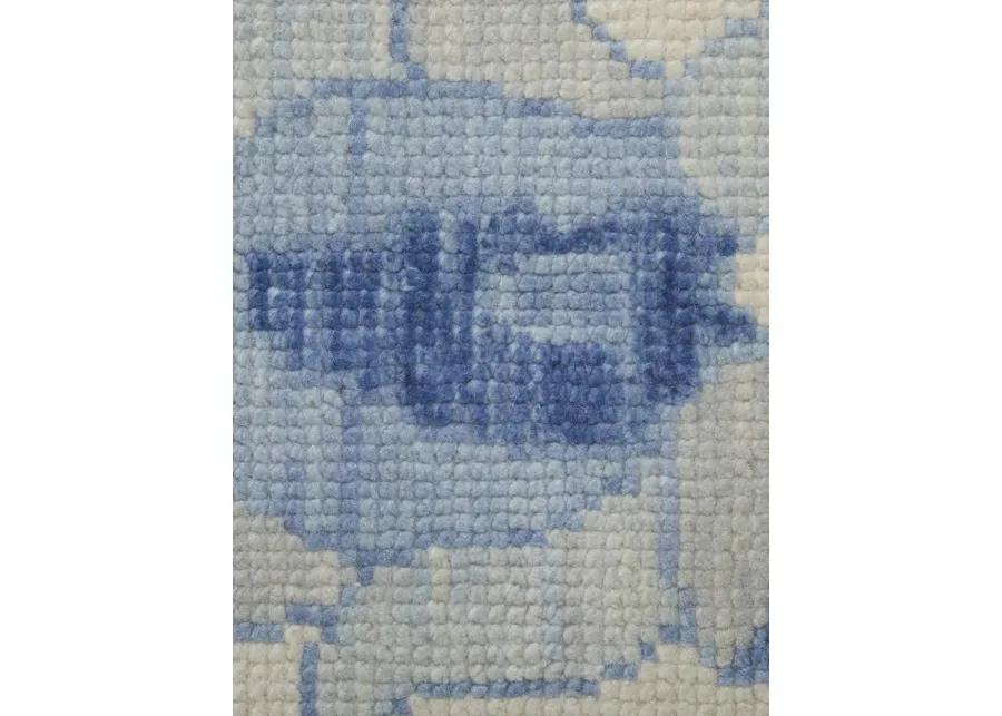 Karina 69G7F 3'6" x 5'6" Ivory/Blue Rug