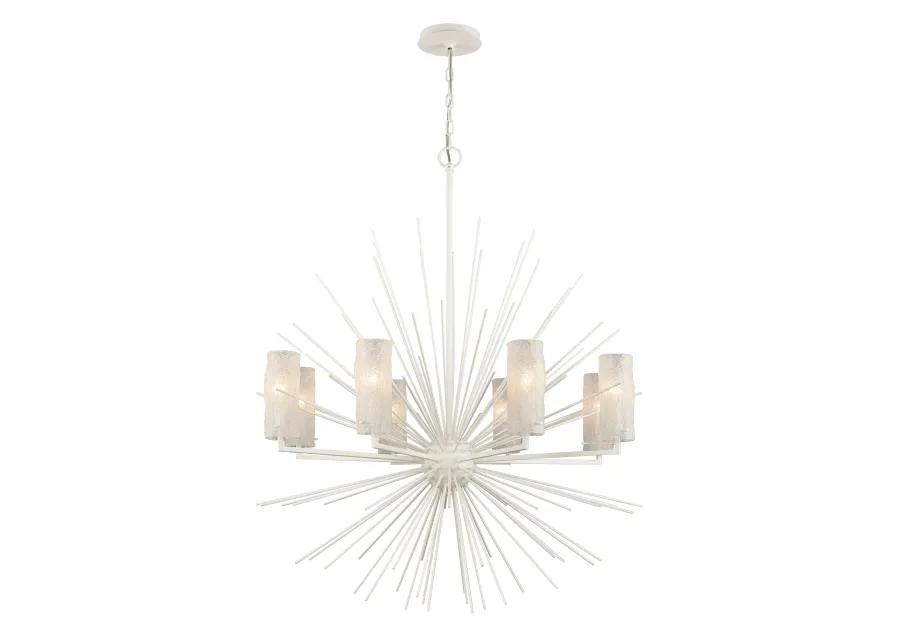 Sea Urchin 34'' Wide 8-Light Chandelier