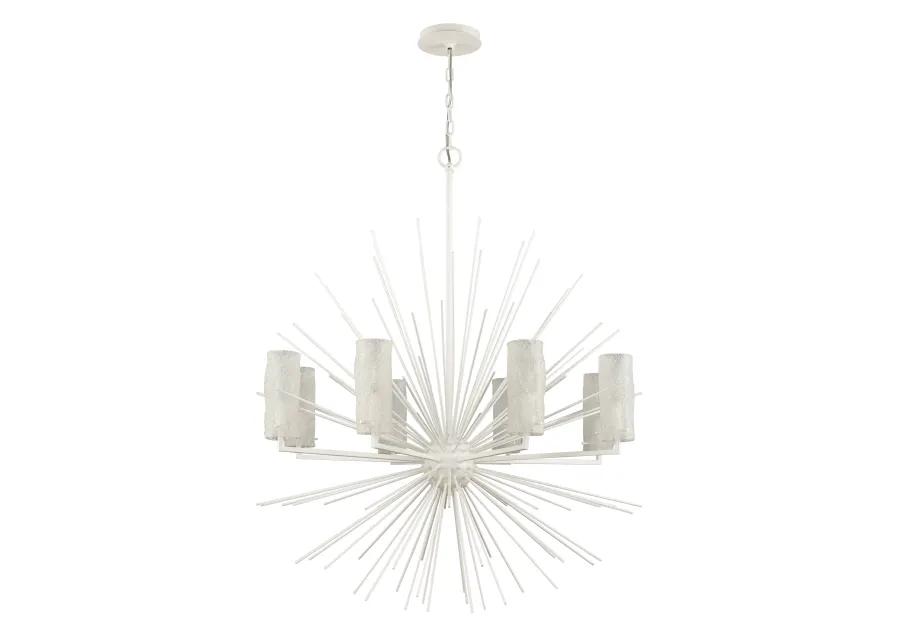 Sea Urchin 34'' Wide 8-Light Chandelier