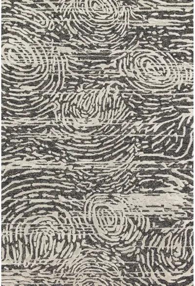 Juneau Charcoal/Silver 9'3" x 13' Rug