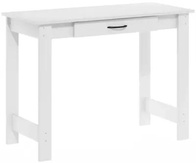 Furinno JAYA Writing Desk with Drawer, White