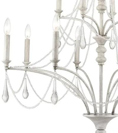 French Parlor 36'' Wide 12-Light Chandelier