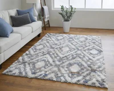 Mynka 39IAF Ivory/Gray/Taupe 5' x 8' Rug