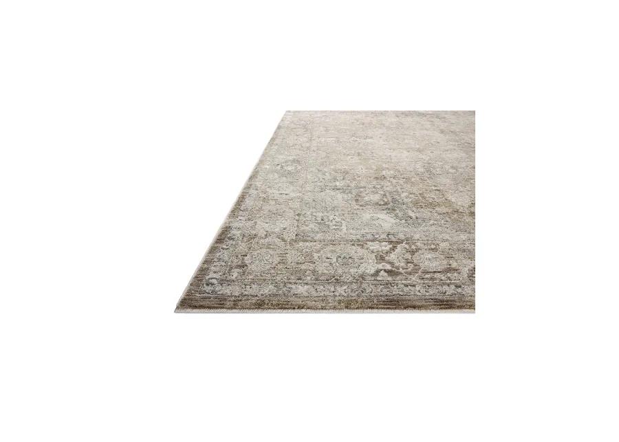 II Tabitha Khaki/Slate 7'10" x 10' Area Rug by Loloi II