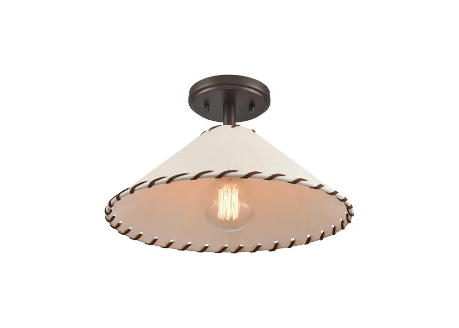 Marion 1-Light Semi Flush Mount