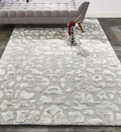 Mali 8629F Gray/Silver 5' x 8' Rug