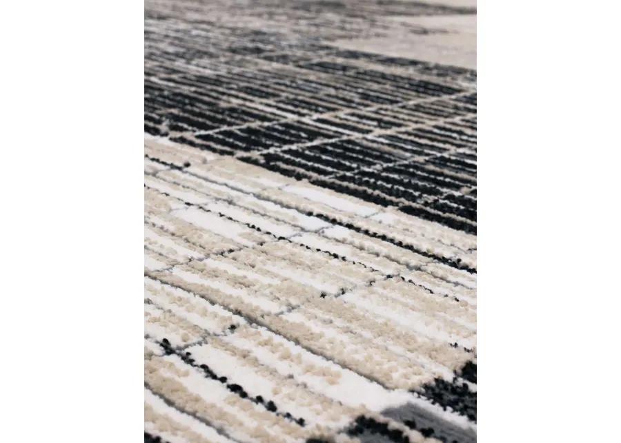 Vanguard by Drew & Jonathan Home Resolute Frost gray 9' 6" X 12' 11" Rug