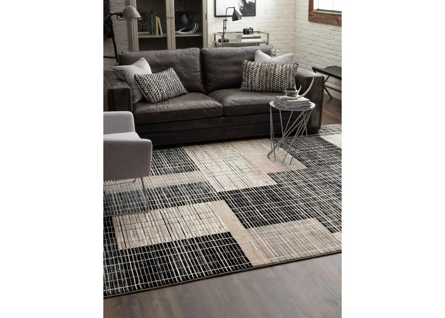 Vanguard by Drew & Jonathan Home Resolute Frost gray 9' 6" X 12' 11" Rug