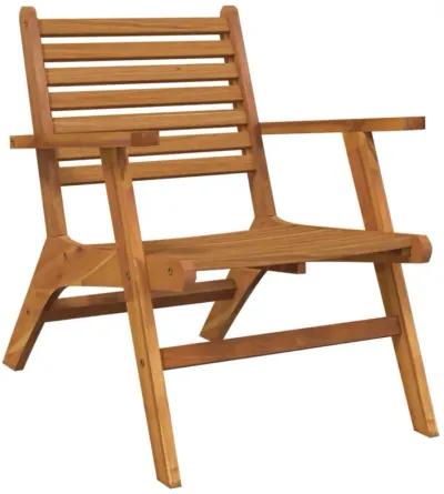 vidaXL Patio Chairs 2 pcs Solid Acacia Wood