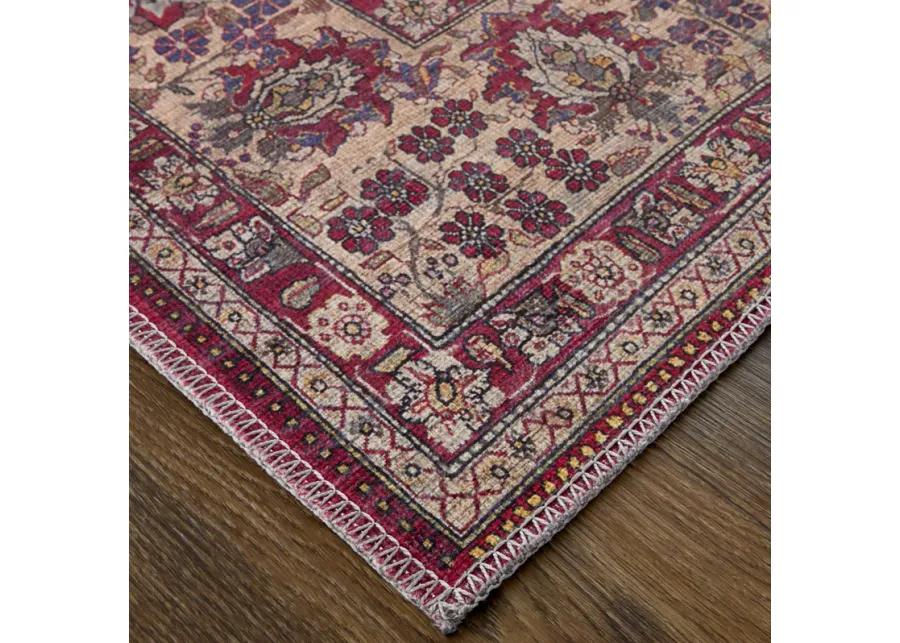 Rawlins 39HLF Red/Tan/Pink 2' x 3' Rug