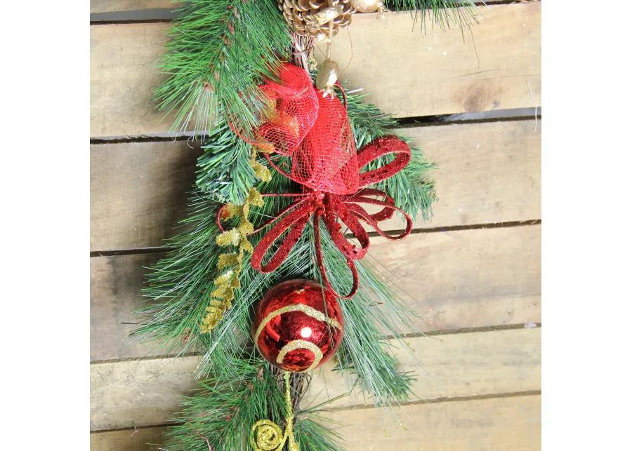 6' x 10" Pinecone Artificial Christmas Garland - Unlit