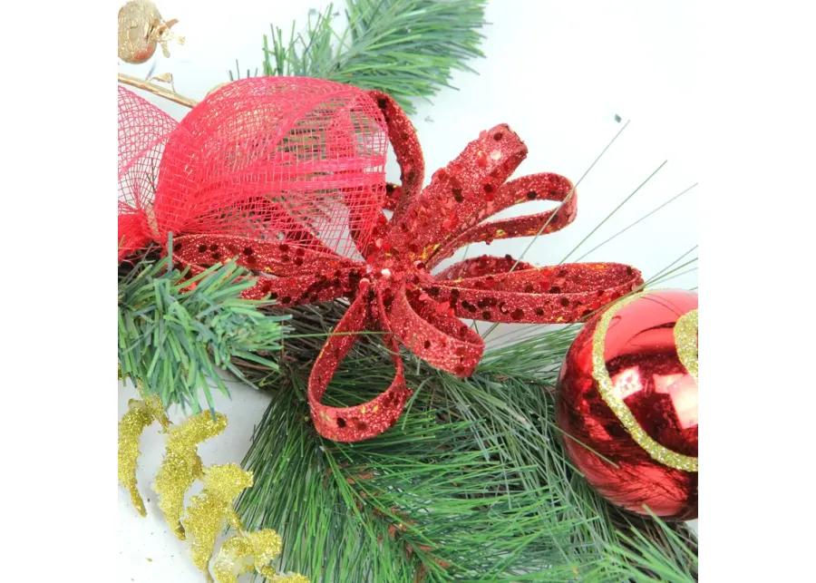 6' x 10" Pinecone Artificial Christmas Garland - Unlit