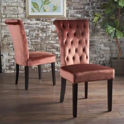 Grand Velvet Tufted Dining Chairs Elevate Your Dining Experience