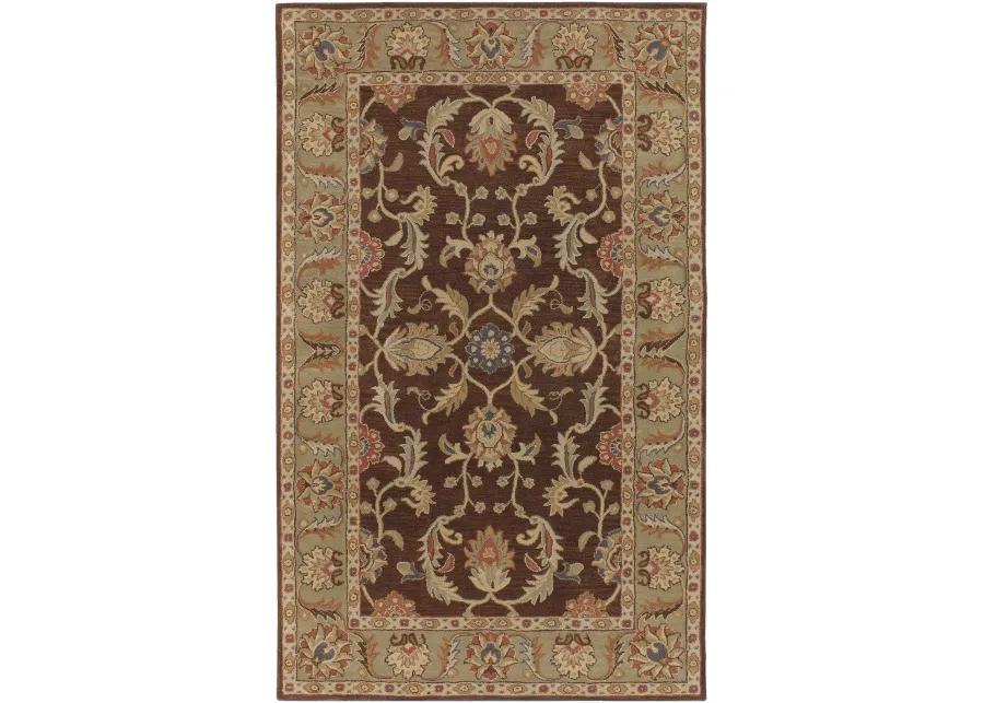 Caesar CAE-1007 9'9' Square Brown Rug