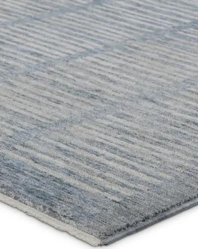 Ballad Dounia Blue 3' x 10' Runner Rug