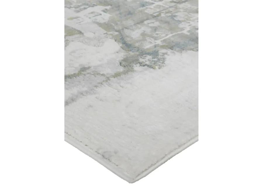 Atwell 3146F Green/Gray/Ivory 3' x 8' Rug