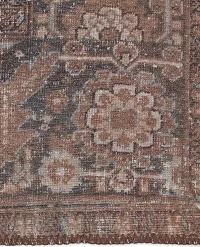 Harman By Katelester Minita Brown 2'6" x 10' Runner Rug