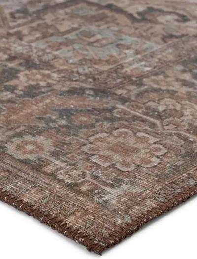 Harman By Katelester Minita Brown 2'6" x 10' Runner Rug