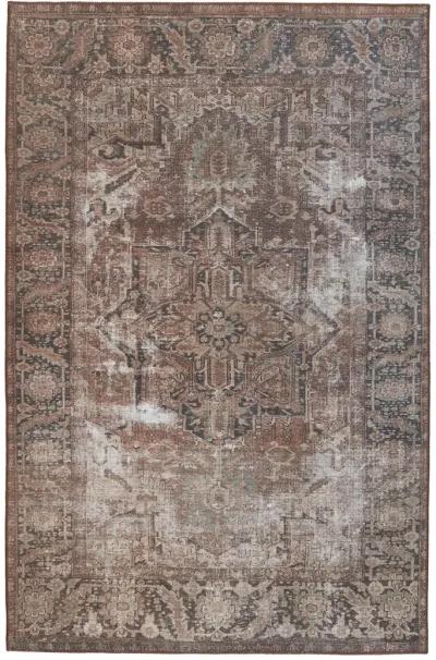 Harman By Katelester Minita Brown 2'6" x 10' Runner Rug