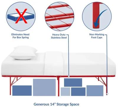 Modway - Horizon Twin Stainless Steel Bed Frame