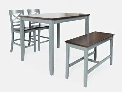 Jofran 4-Pack Counter Height Dining Set - Table