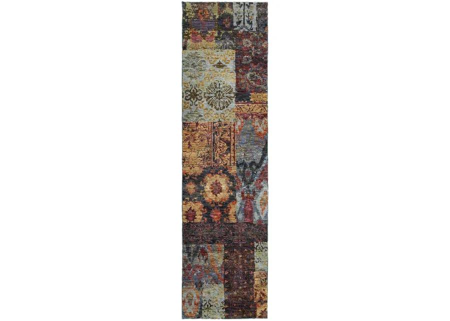 Andorra 2'6" x 12' Multi Rug