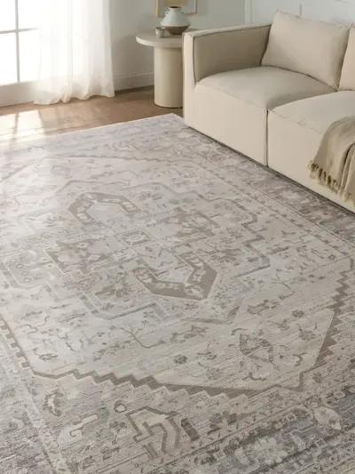 En Blanc Venn Tan/Taupe 3' x 8' Runner Rug