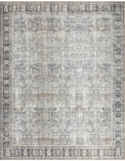 Wynter WYN03 Silver/Charcoal 3'6" x 5'6" Rug