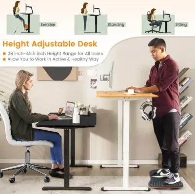 Hivvago Electric Standing Desk Adjustable Stand up Computer Desk Anti-collision