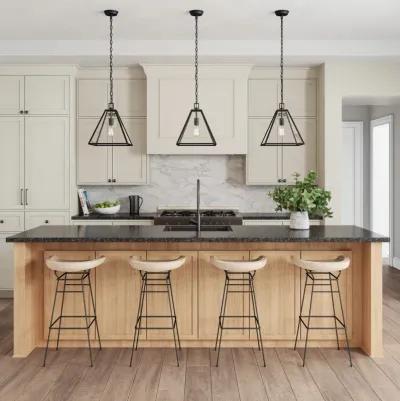 Tangent 12" wide Pendant