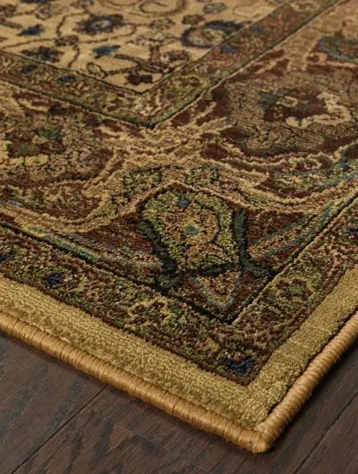 Kharma 2'3" x 7'6" Beige Rug