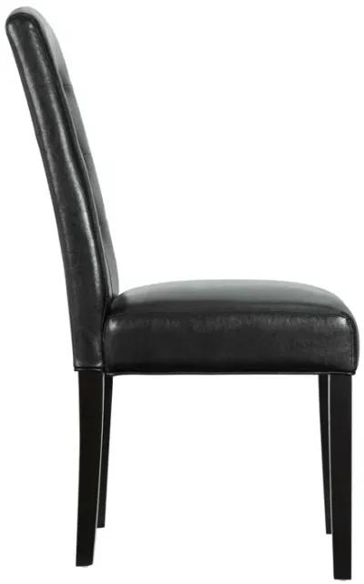 Perdure Dining Chairs Vinyl Set of 4