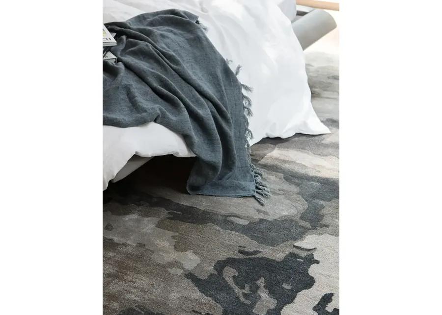 Transcend Glacier Gray 2'6" x 10' Runner Rug