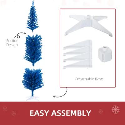 Artificial Christmas Tree 6' Indoor Realistic Holiday Decoration, White