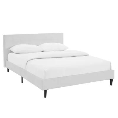 Modway - Linnea Queen Faux Leather Bed