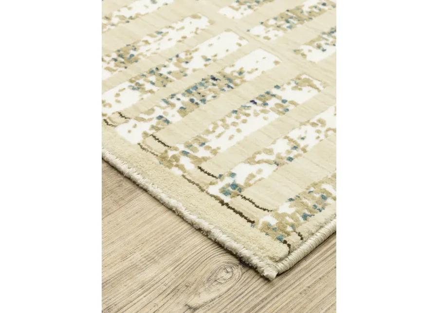 Reed 3'3" x 5' Ivory Rug