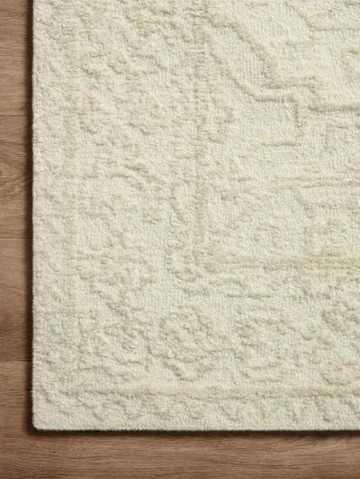 Annie ANN04 White/Lt Grey 7'9" x 9'9" Rug