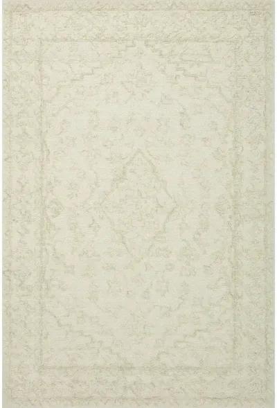 Annie ANN04 White/Lt Grey 7'9" x 9'9" Rug