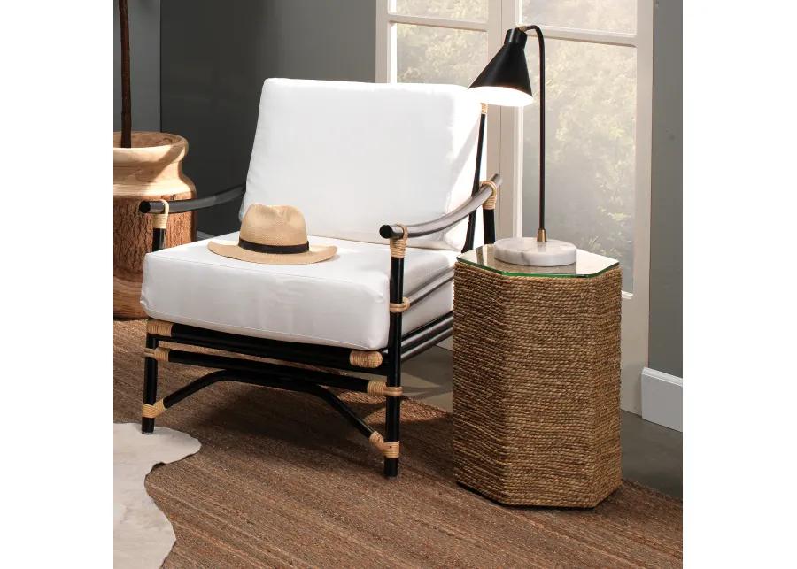 Peninsula Seagrass Side Table