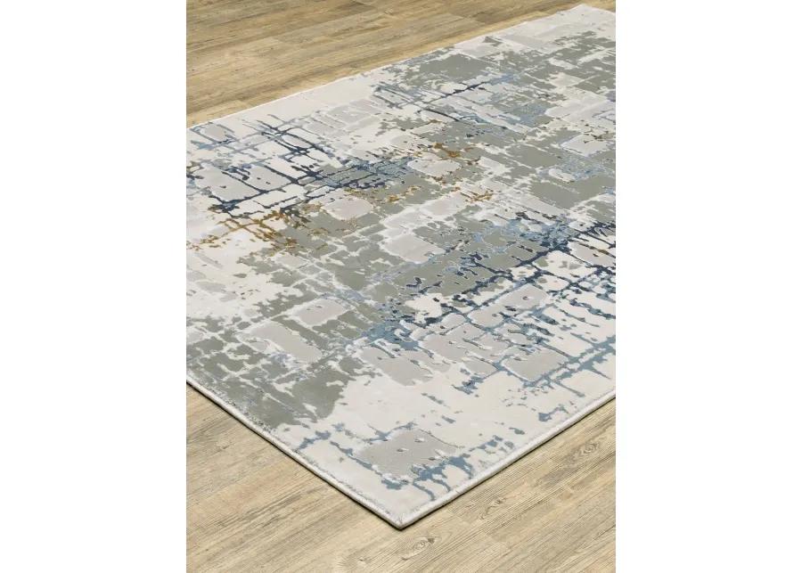 Easton 2'3" x 7'6" Ivory Rug