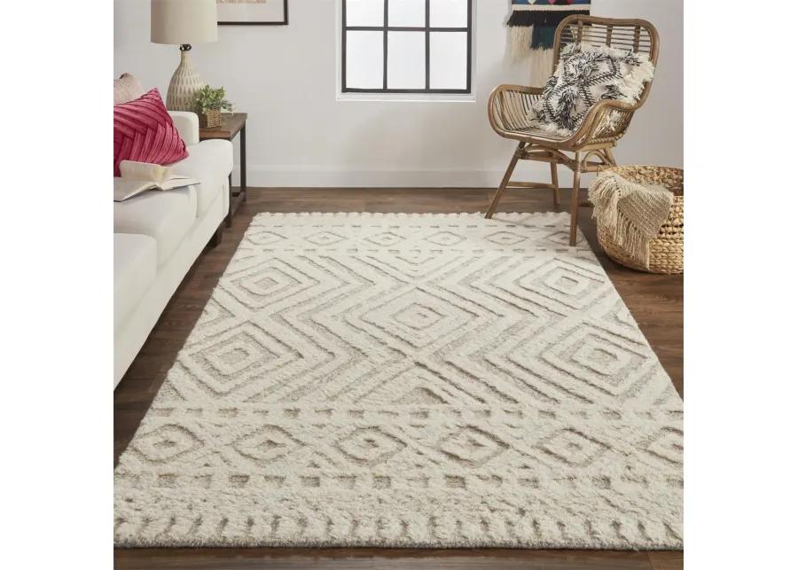 Anica 8010F Ivory/Tan 2' x 3' Rug