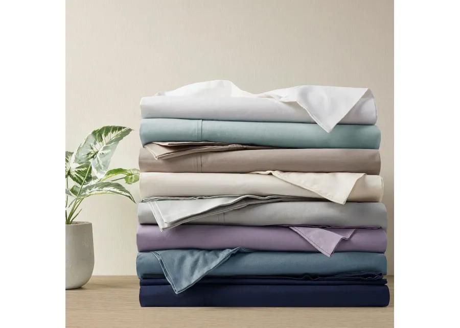 Gracie Mills Clementine 200 Thread Count Year-Round Cotton Percale Sheet Set