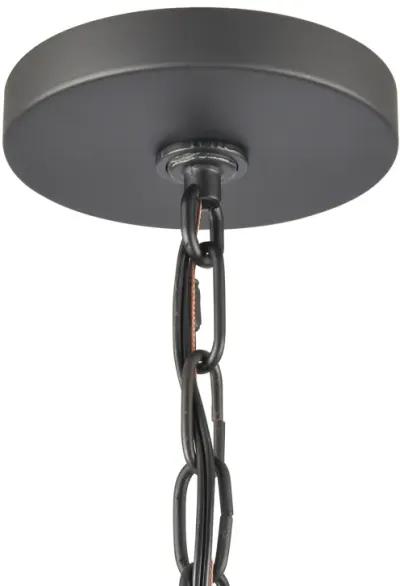 Emmett 17'' Wide 4-Light Black Pendant