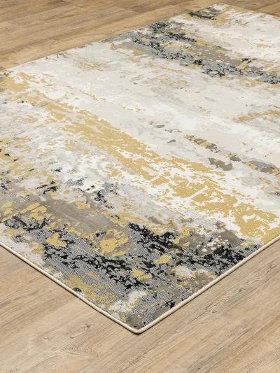 Caravan 6'7" x 9'6" Beige Rug