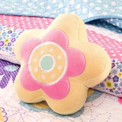 Gracie Mills Alara Springtime Reversible Quilt Set with Throw Pillow