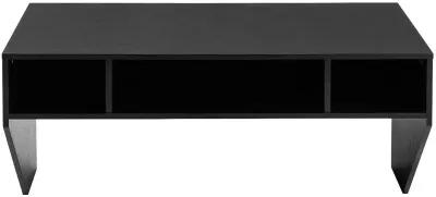 Hivvago Contemporary Space Saver Floating Style Laptop Desk in Black