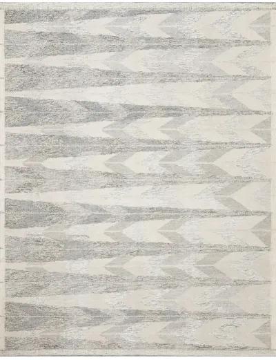 Evelina EVE02 Pewter/Silver 5' x 7'6" Rug