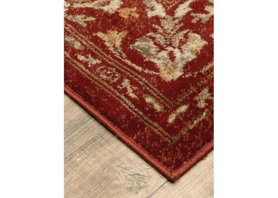 Juliette 5'3" x 7'3" Red Rug